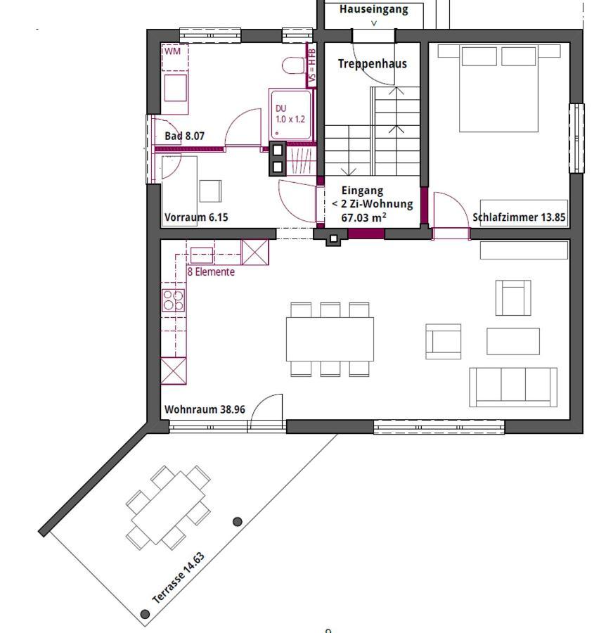 Ferienwohnung Beate Höchst Zewnętrze zdjęcie